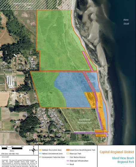 With the exception of a small trail  the green area on map to be 'protected' which means closed to the public